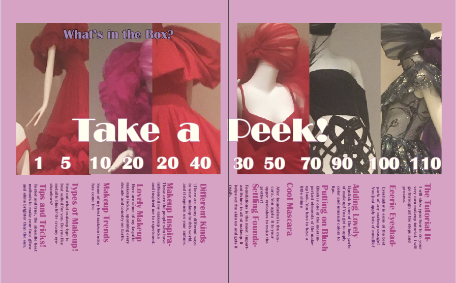Take A Look! Sample Page