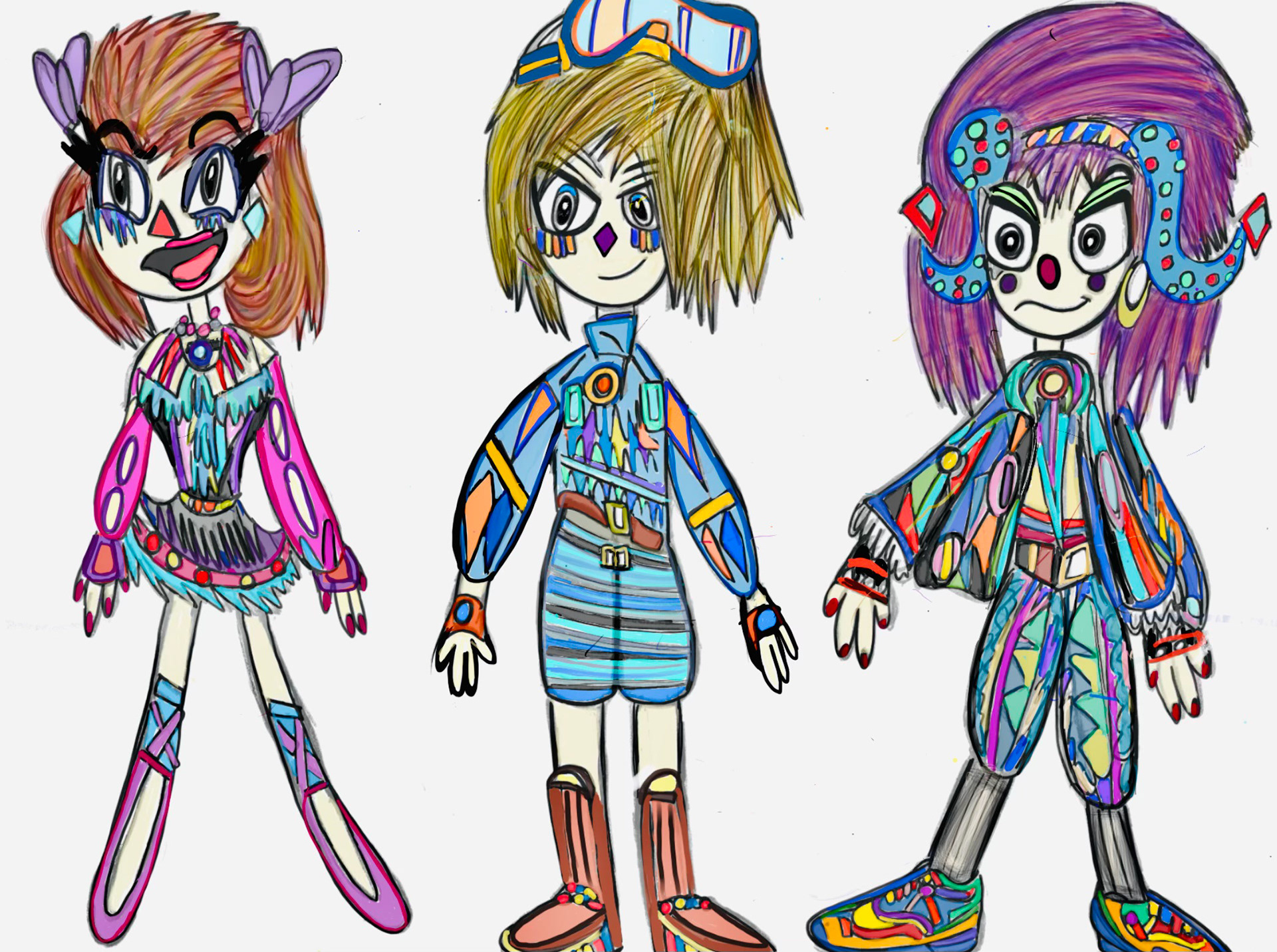 Lola, Diego, and Keith