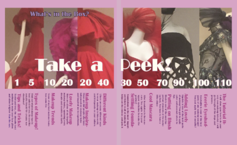 Take a Peek! Sample Page