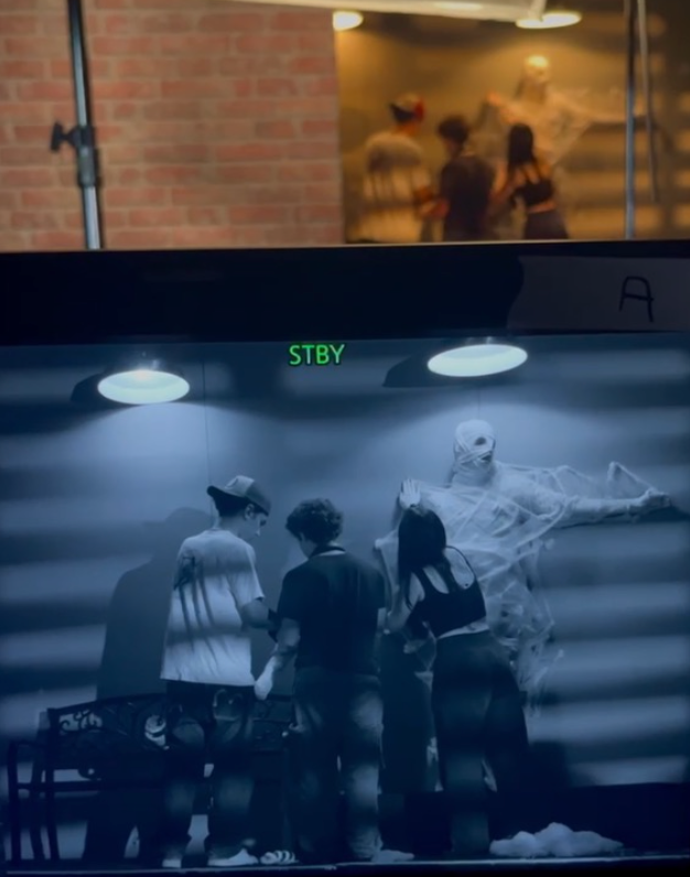 BTS of A mummy in a spider web - Through the Fog (2025)