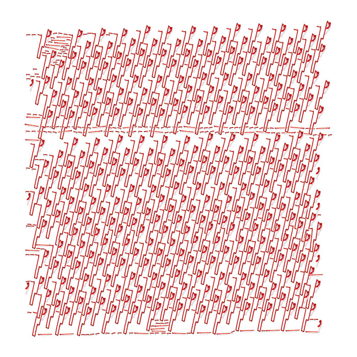 Digitale Stickerei, ROTE NETZE 2