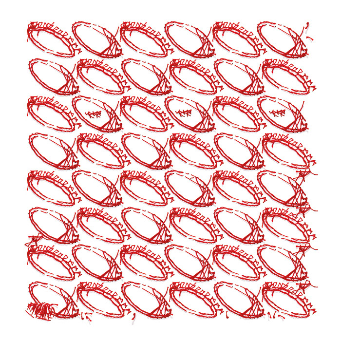 Digitale Stickerei, ROTE NETZE 3