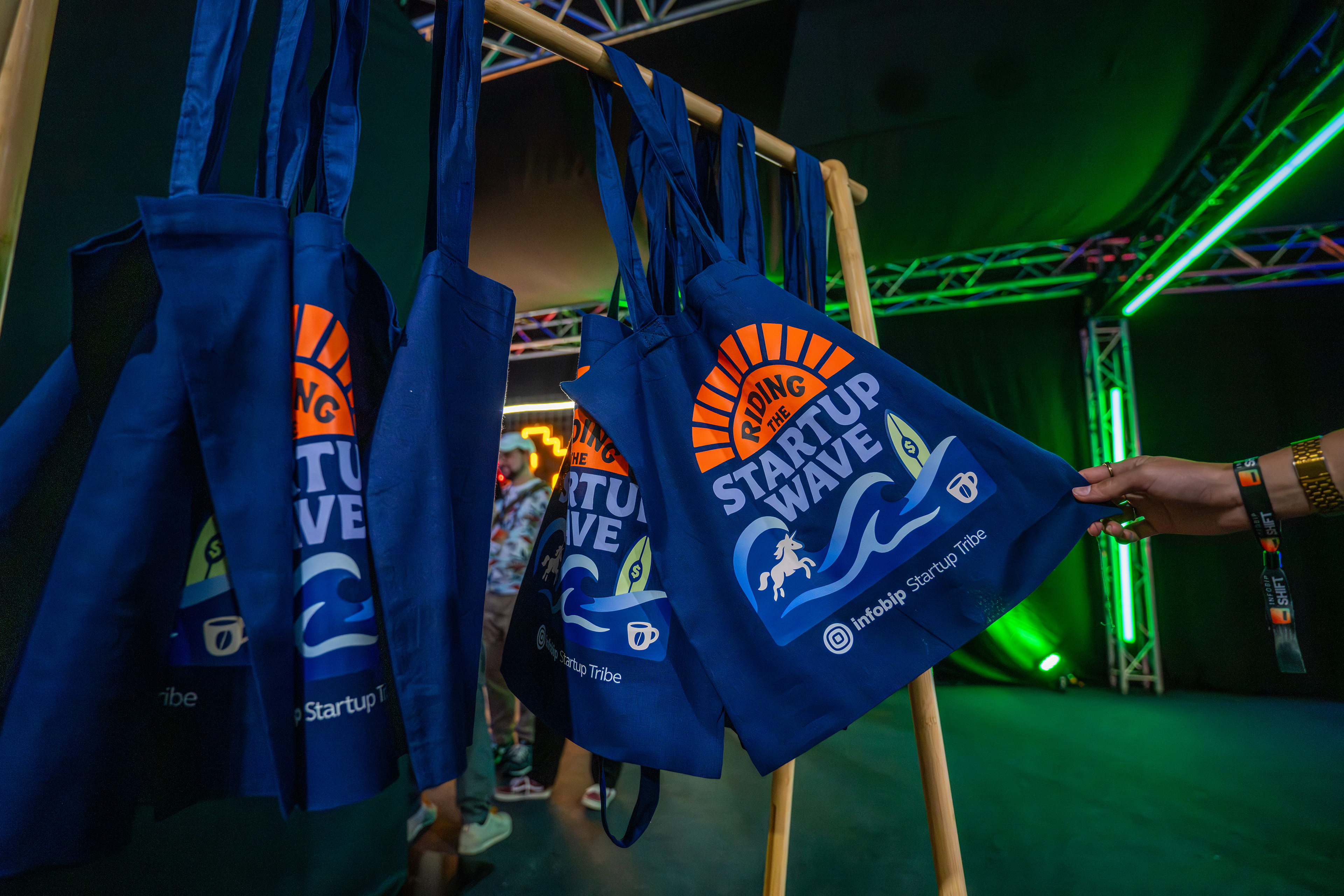 Startup merch - tote bags