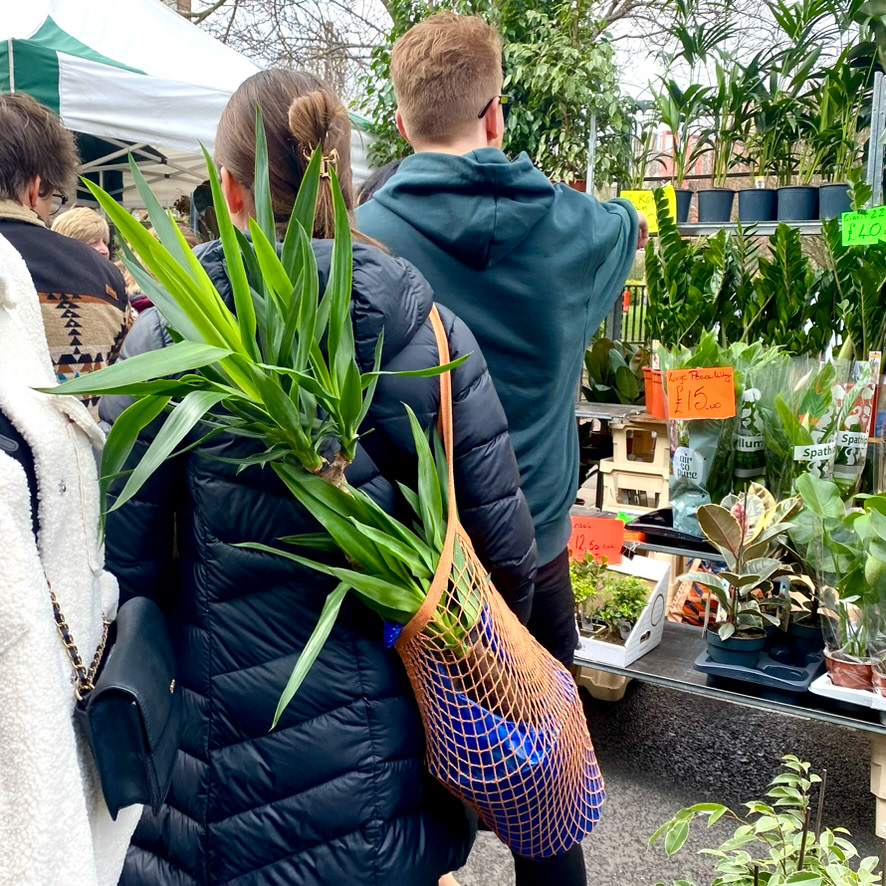 Columbia road flower market