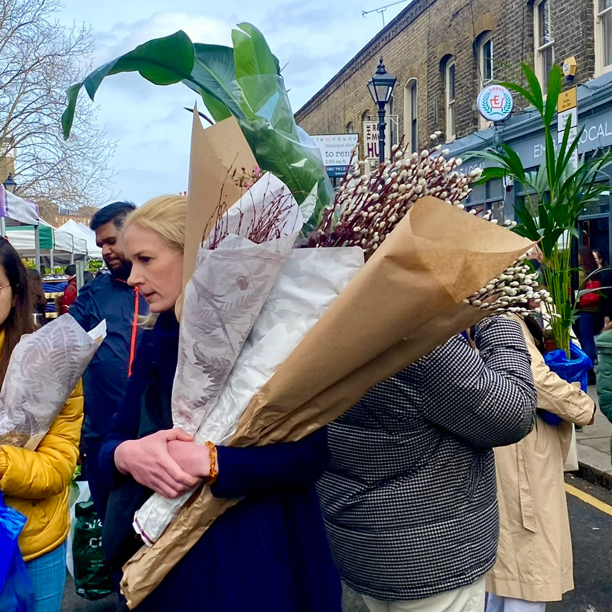 Columbia road flower market