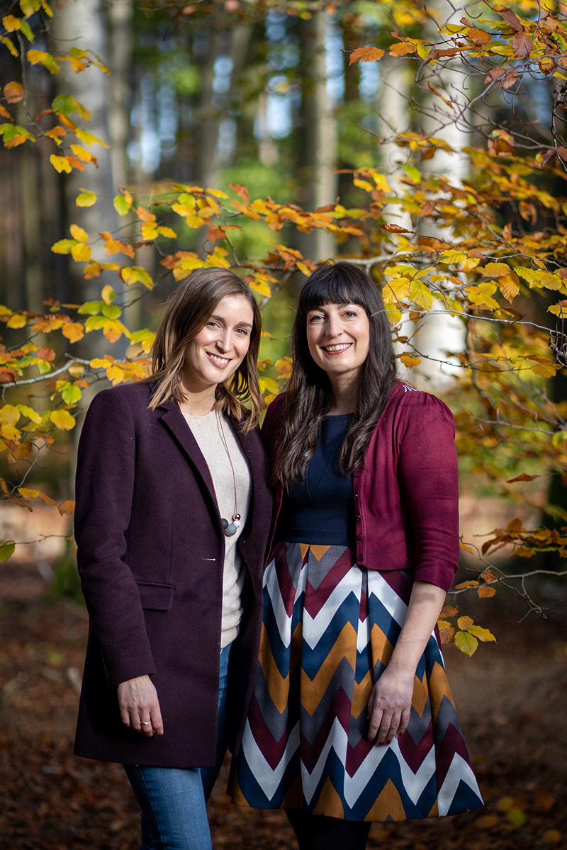 Anne Faber and Dr. Christine Faber