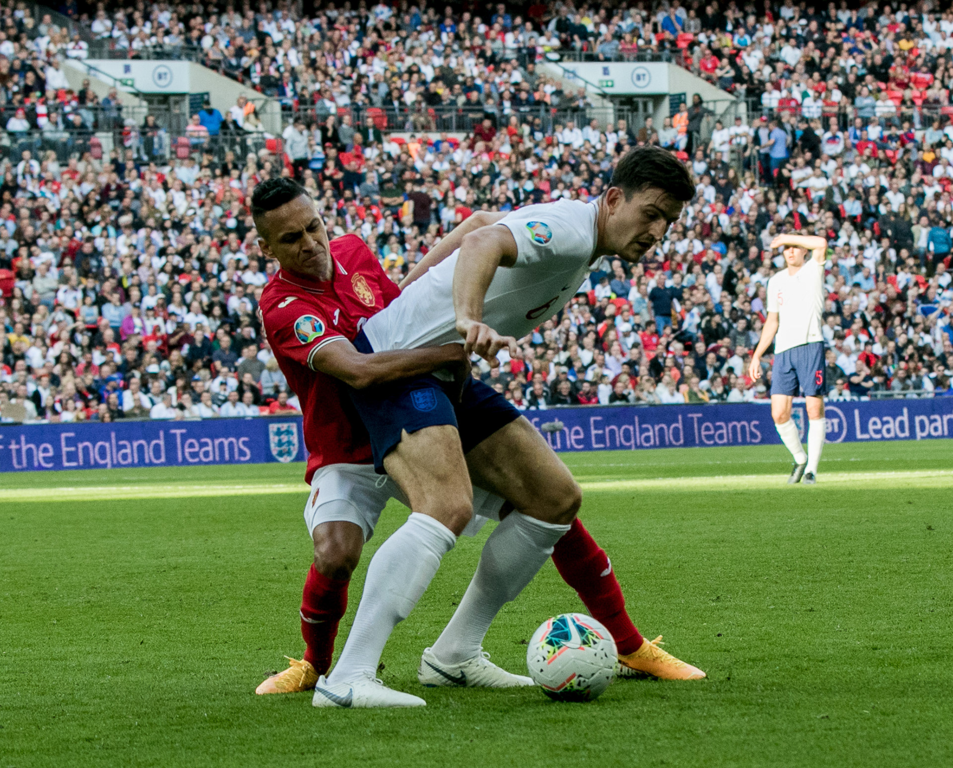 Wembley stadium England vs Bulgaria
