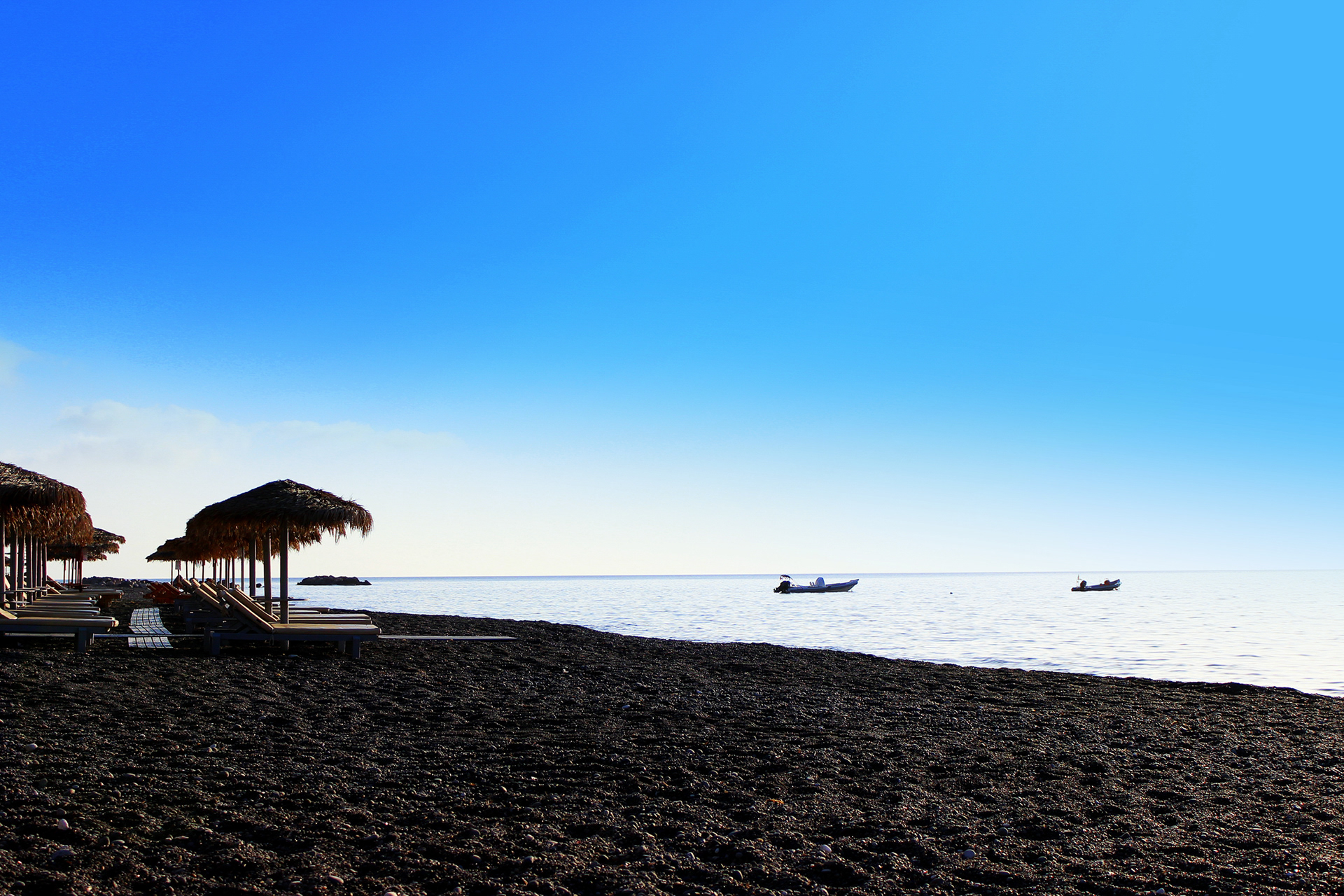 Kamari Beach, Greece
