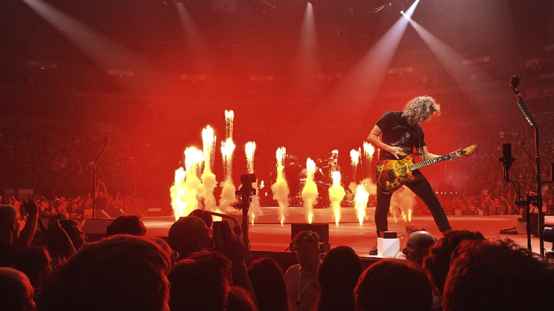 Metallica 2017 - fotografiert mit dem iPhone