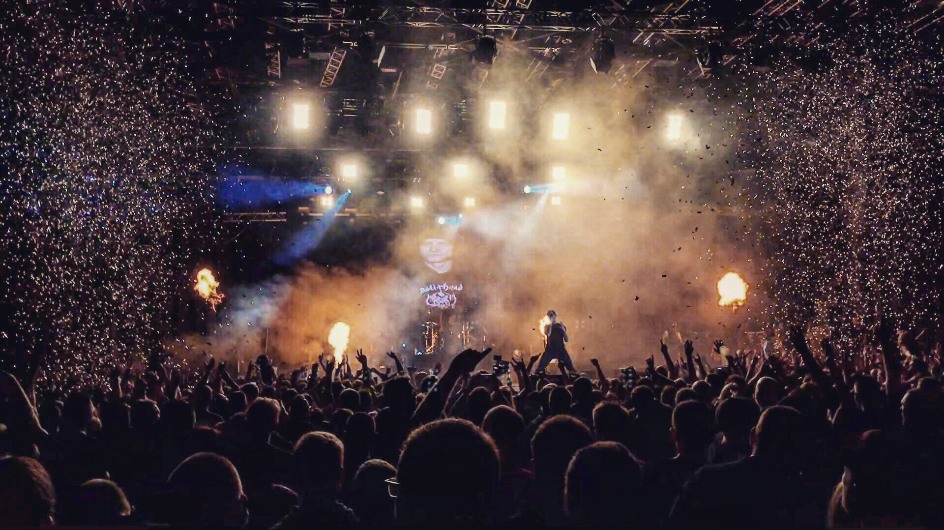 Betontod Konzert Ende 2016 - fotografiert mit dem iPhone