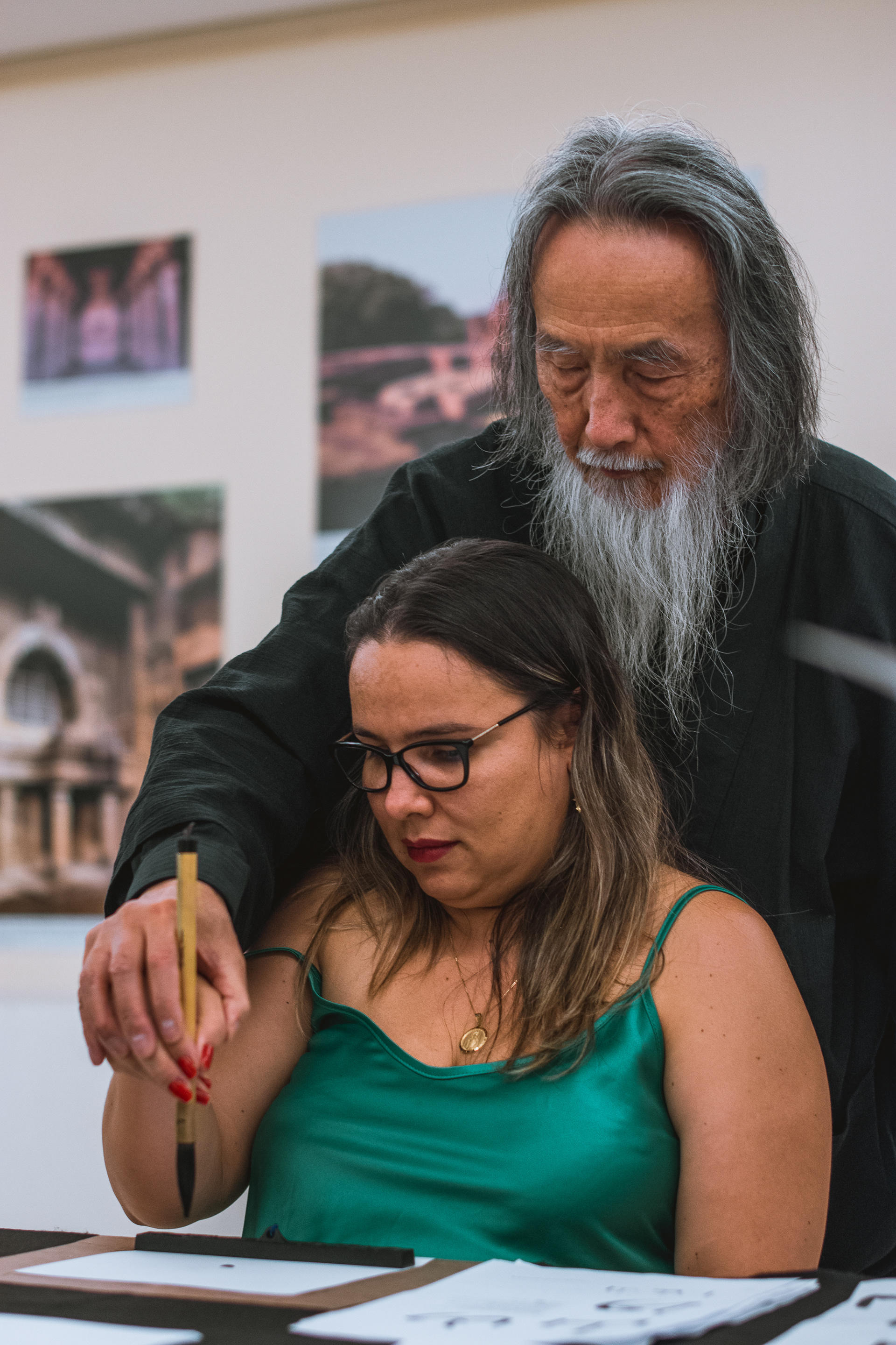 Um Pincel - Kazuaki Tanahashi, 19/06/2018.