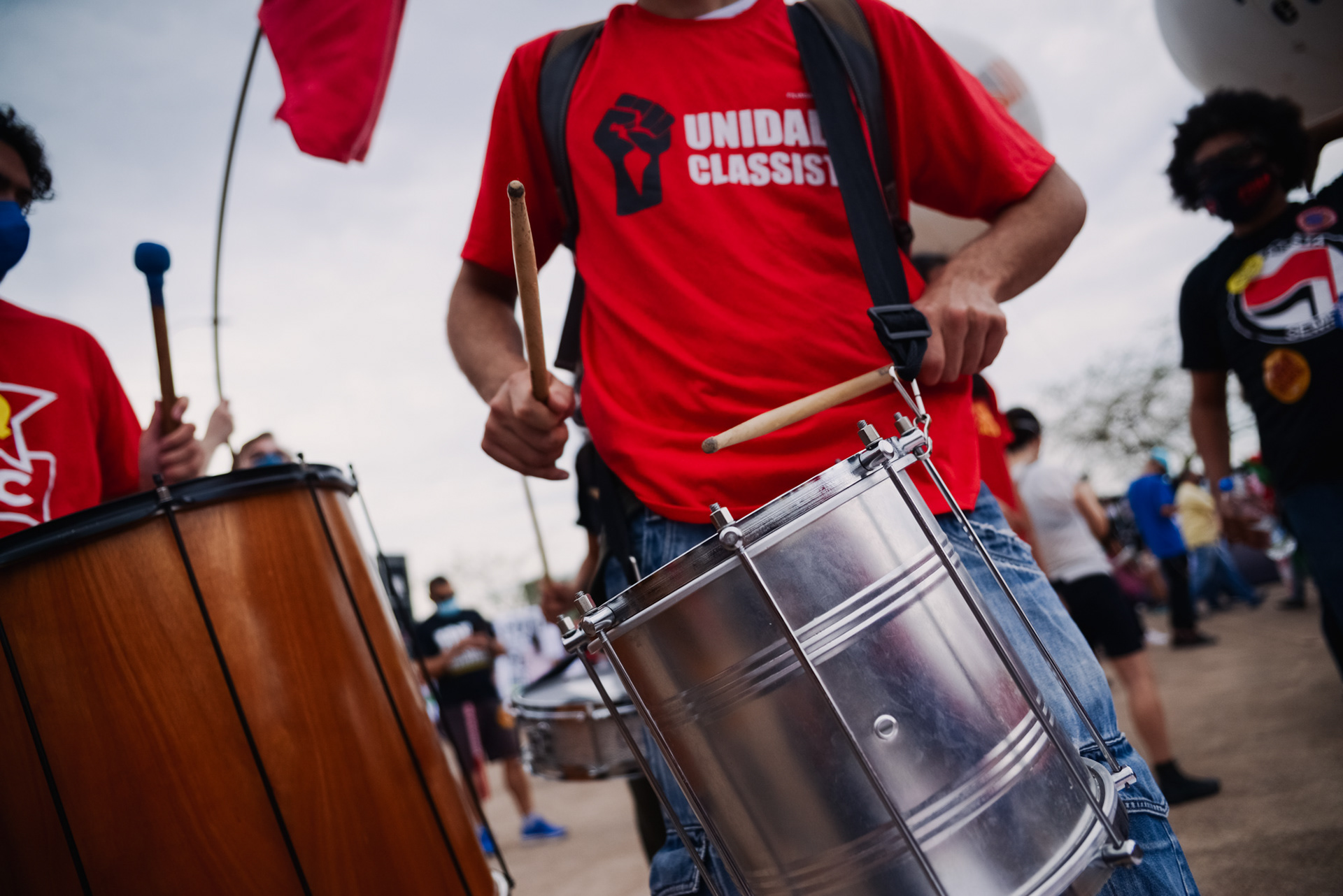 Protesto contra o Presidente Jair Bolsonaro, realizado na cidade de Brasília, DF, 02/10/2021.
