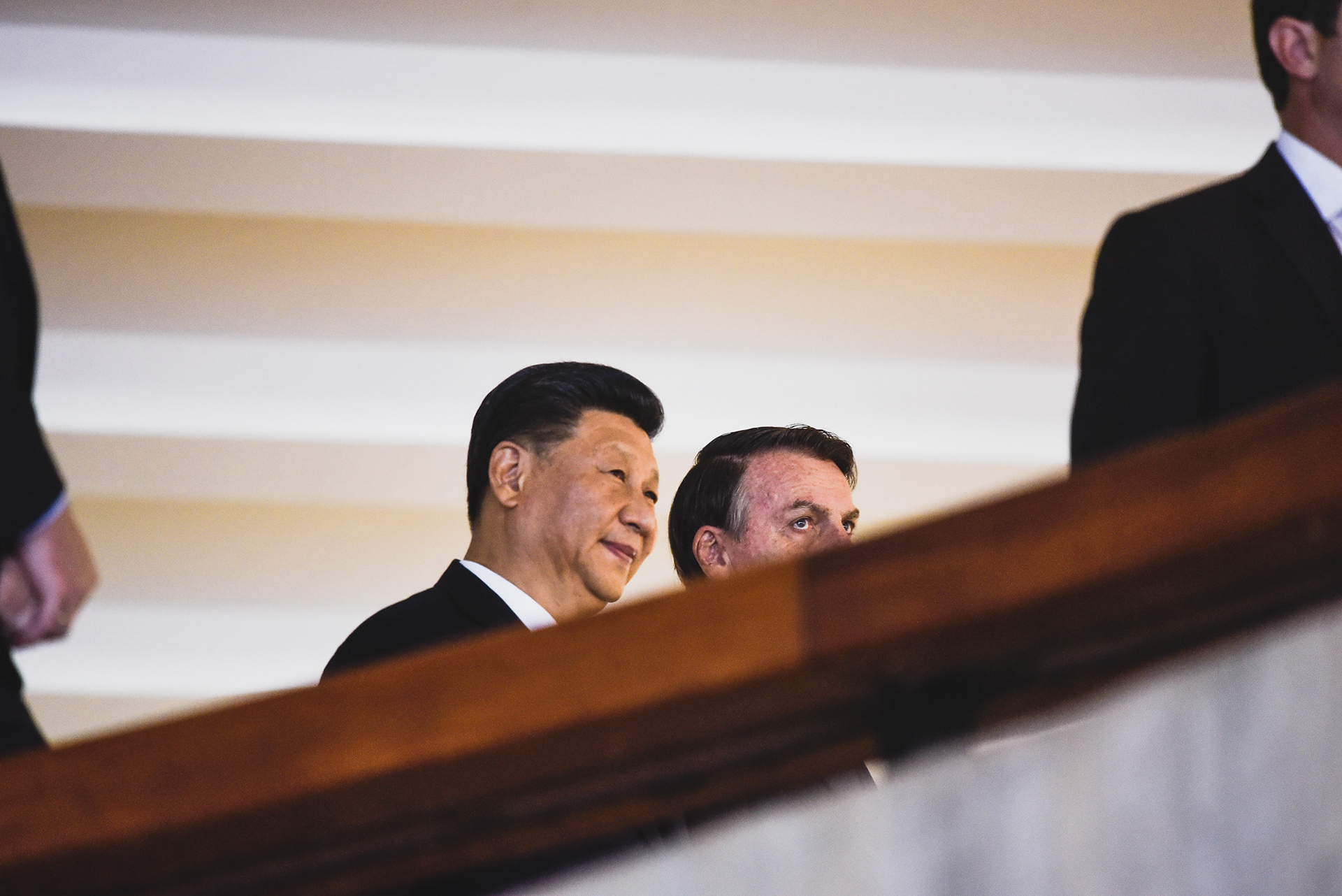 Presidente Jair Bolsonaro e Presidente Chinês Xi Jinping na Cúpula do BRICS, 13 e 14/11/2019.
