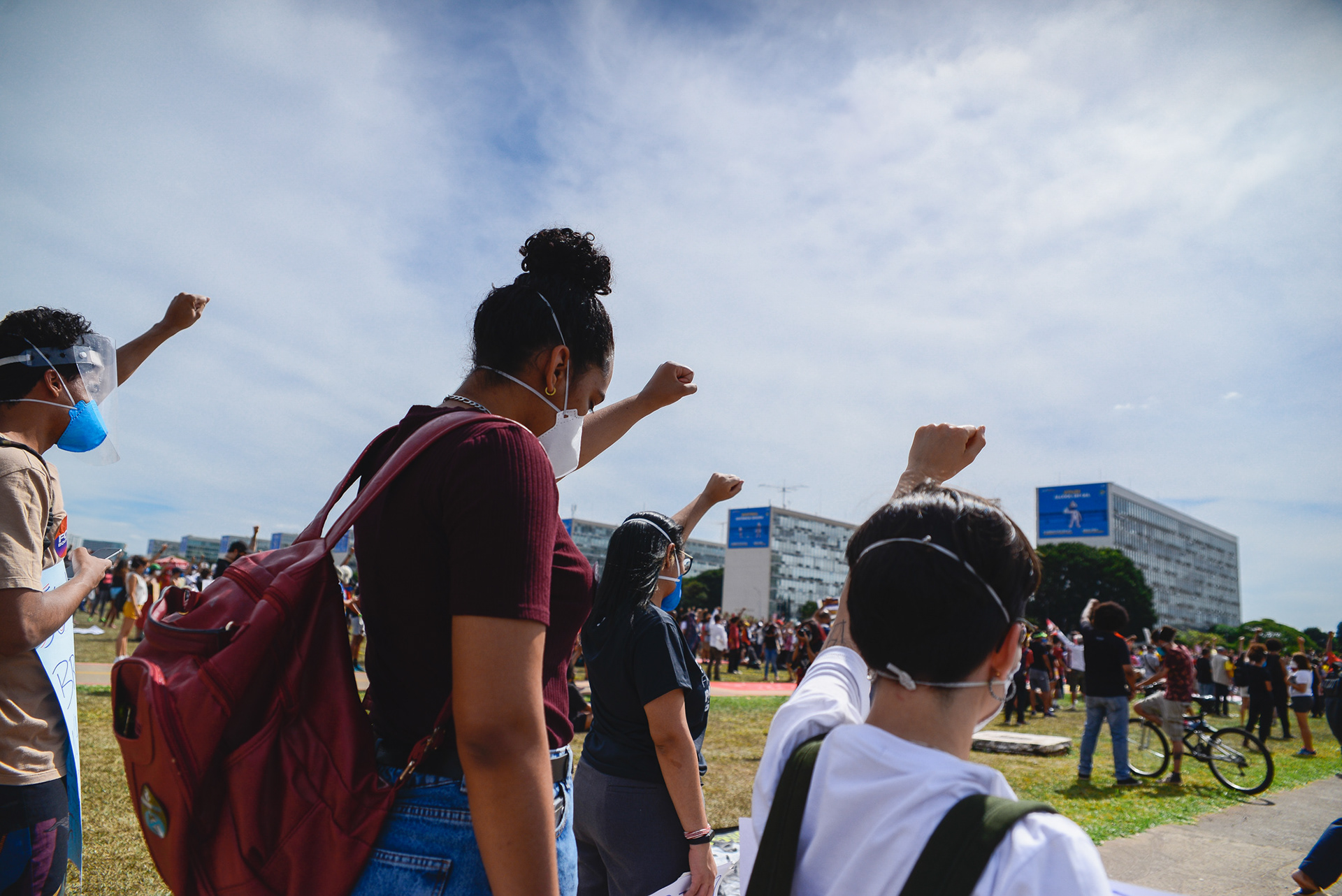 Protesto contra o Presidente Jair Bolsonaro, 29/05/2021.