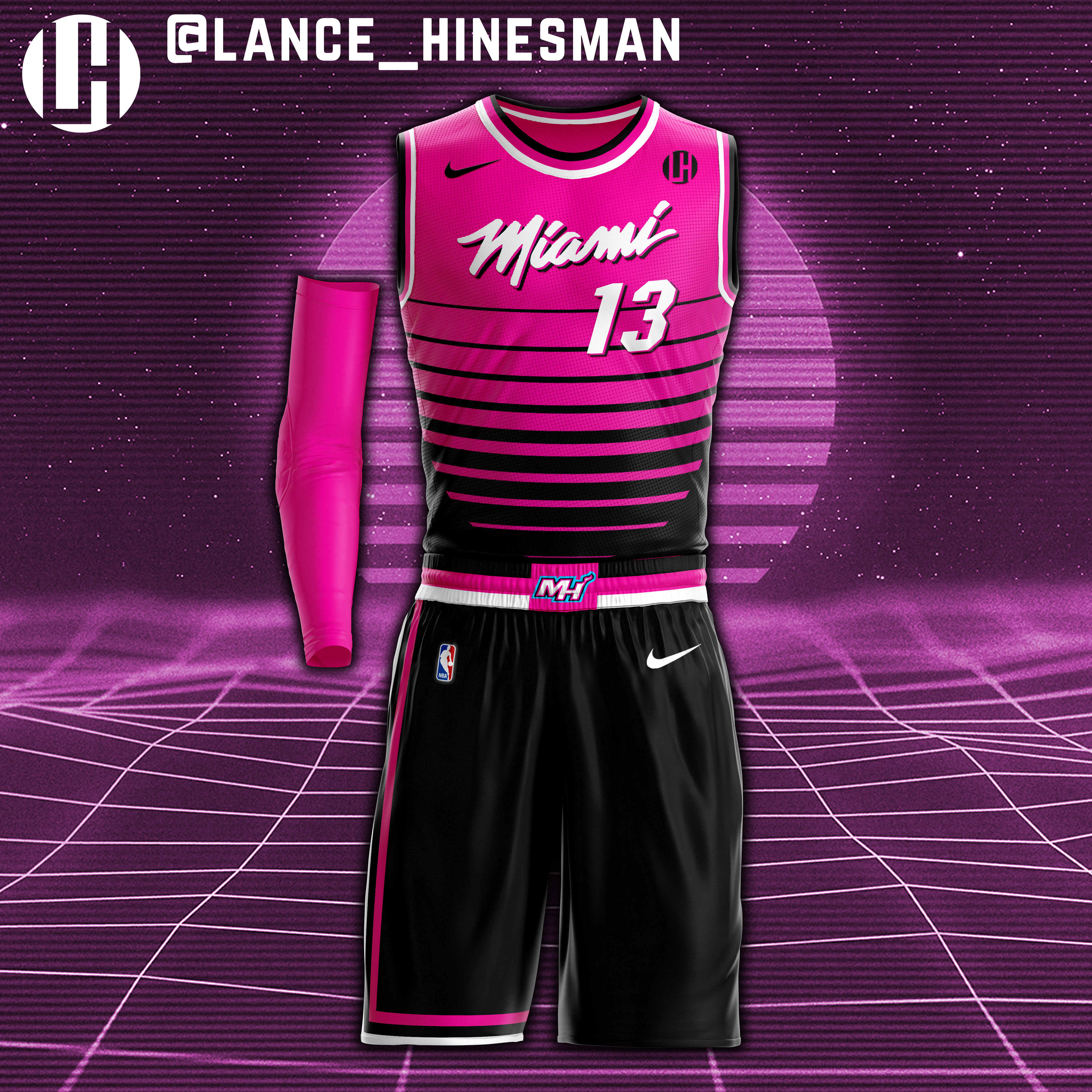 NBACentral on X: The Miami HEAT's new uniforms and courts design for the  2018-19 season. (h/t @eyadghoneim)  / X