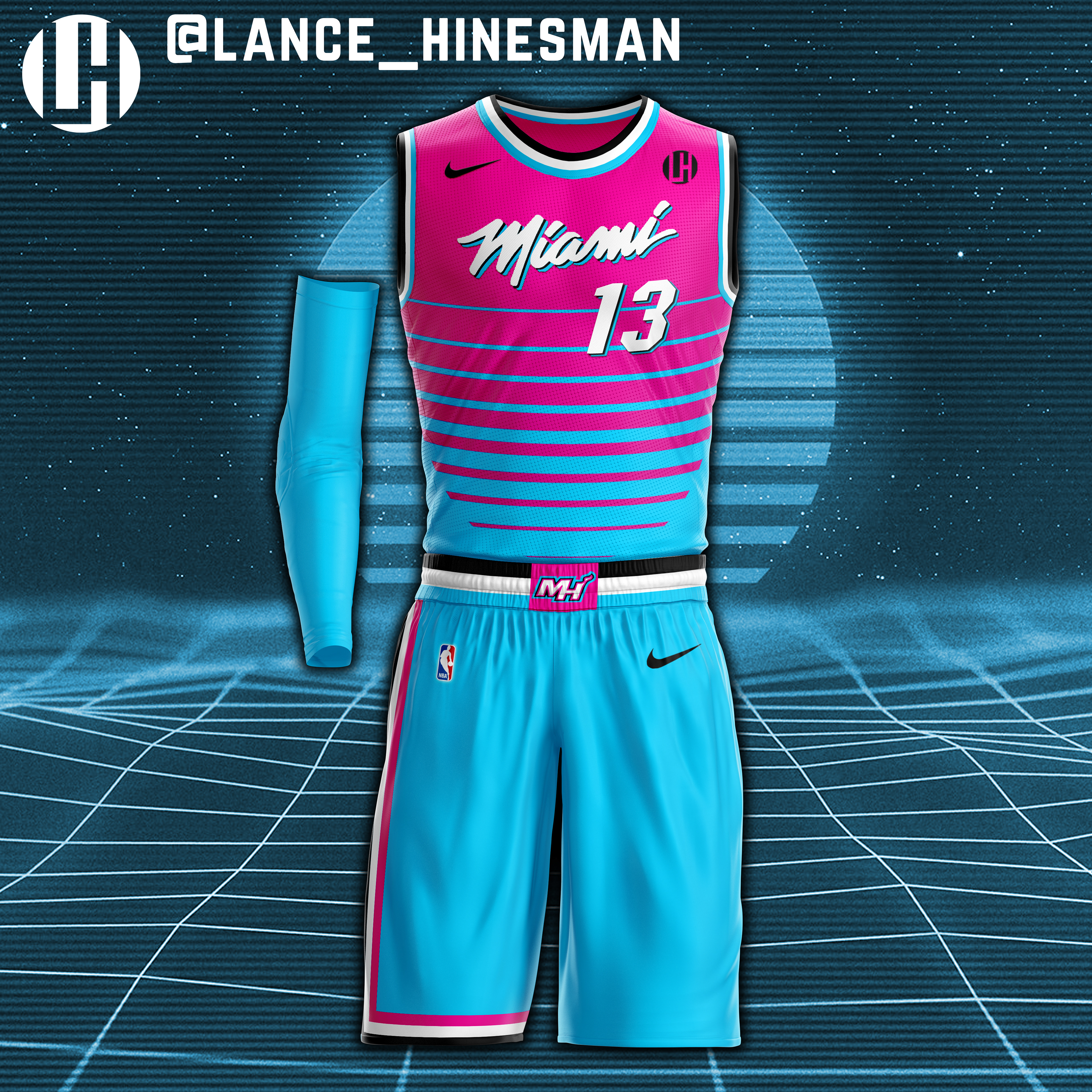 NBACentral on X: The Miami HEAT's new uniforms and courts design for the  2018-19 season. (h/t @eyadghoneim)  / X