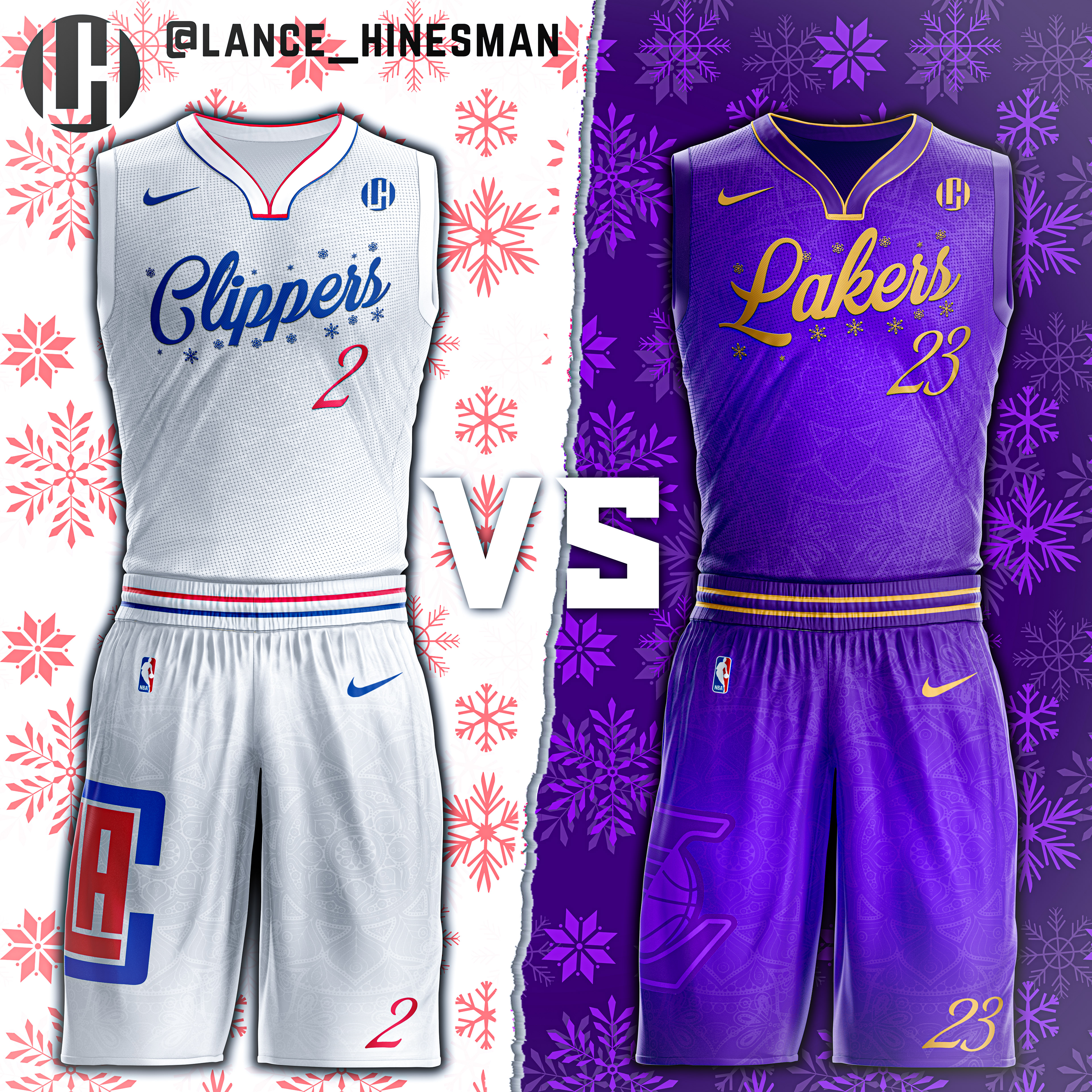 NBA Christmas Day jersey concepts by - Basketball Forever