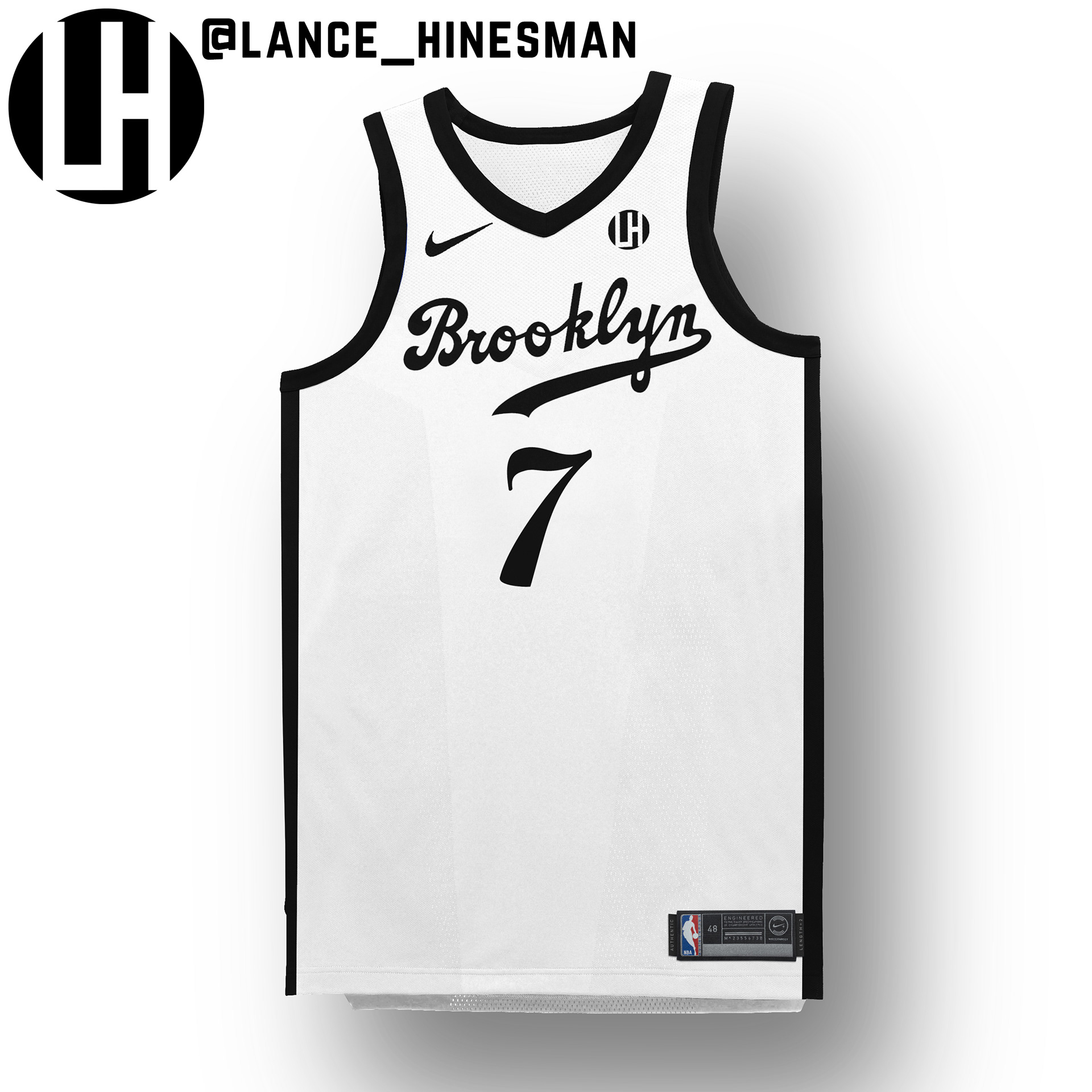 Brooklyn Nets Rebrand + Jersey Concepts (7 MIC) : r/GoNets