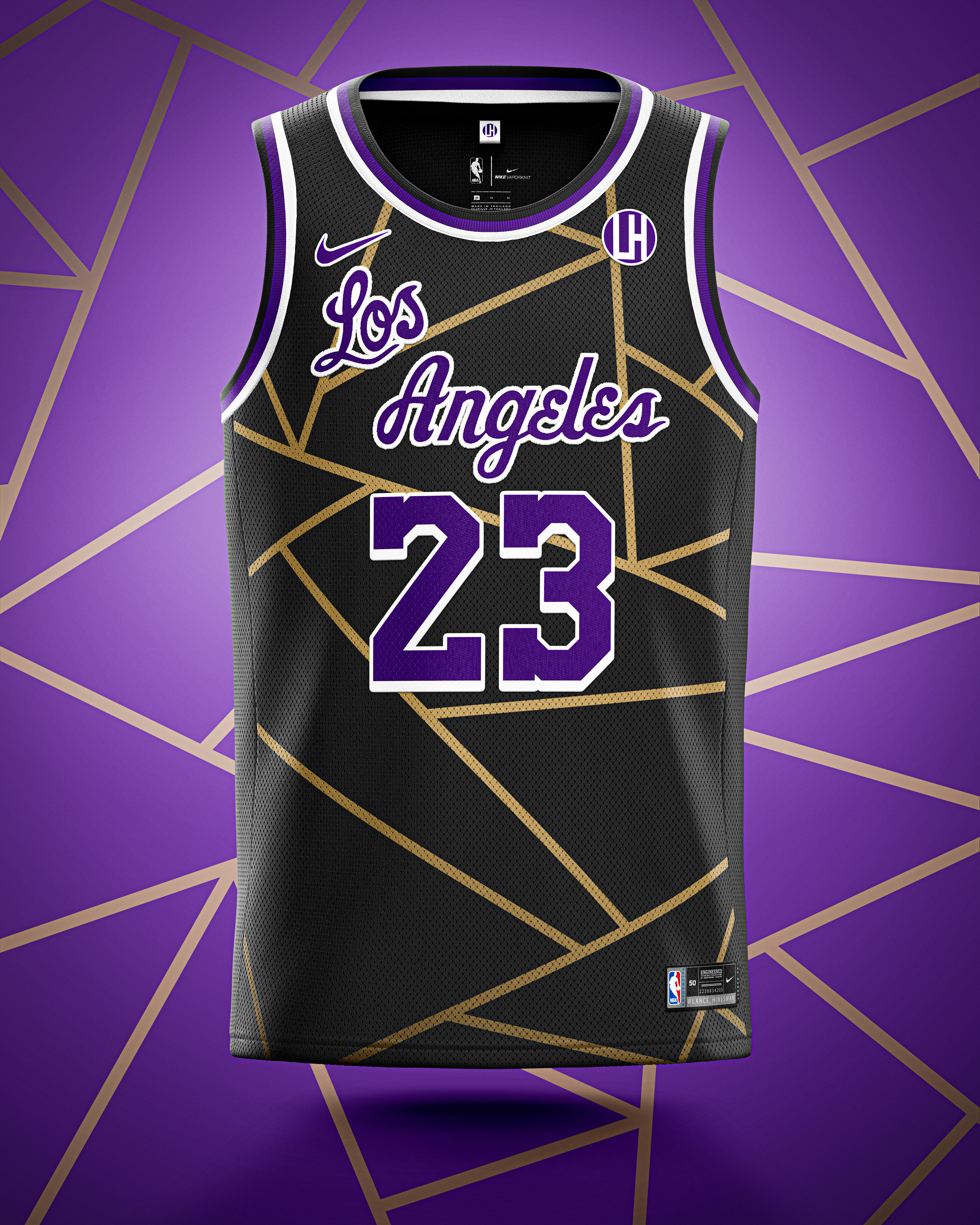 Lance Hinesman - NBA Christmas Day Jersey Concepts