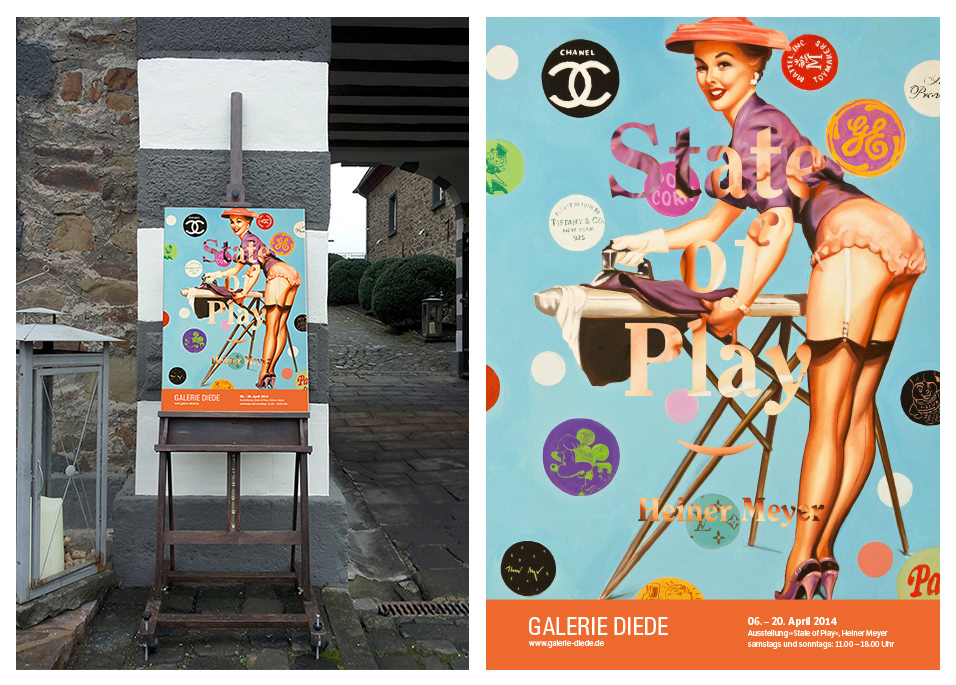 Plakat für Ausstellung