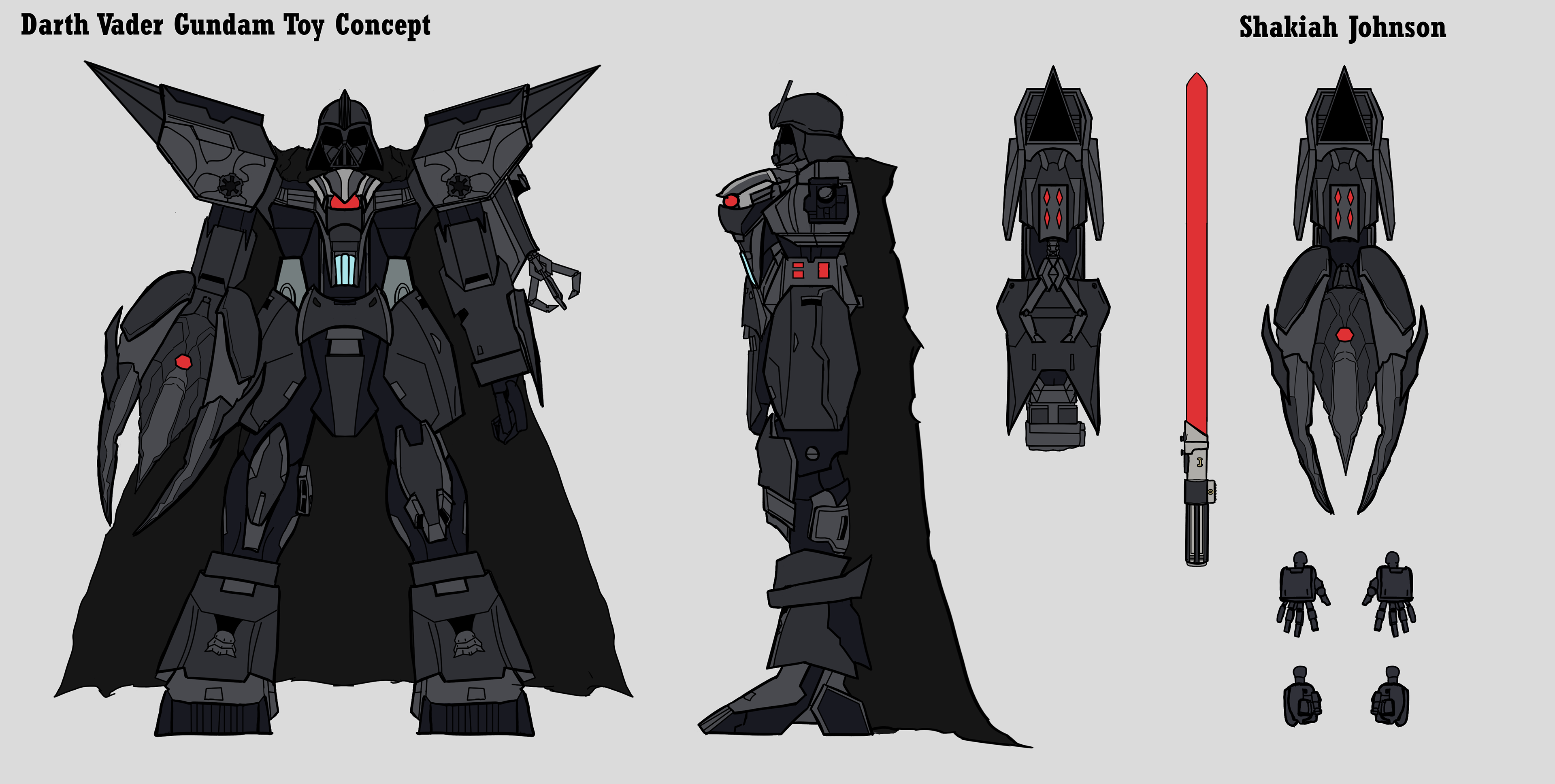 Concept page for making the design more readable