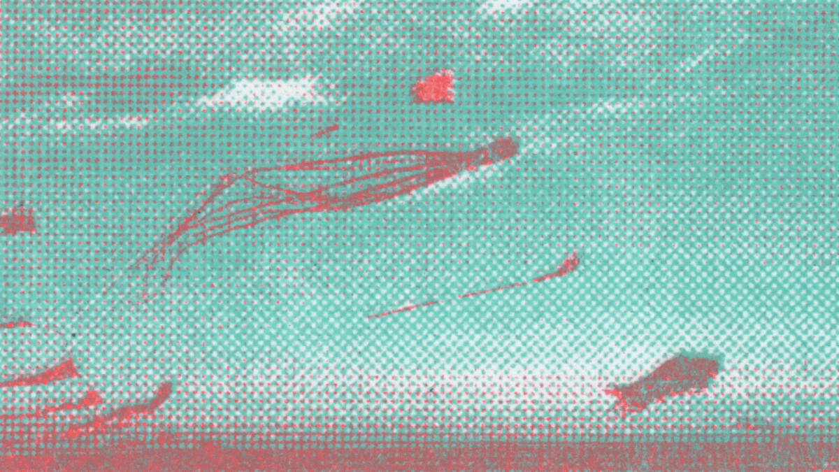 Risograph animation made from original footage from Seaside Heights, New Jersey. 2022