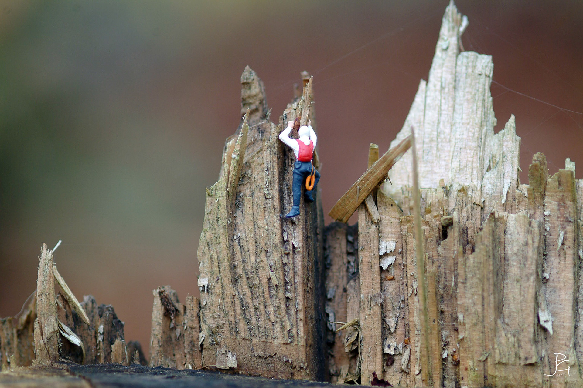 Der Free-Climber