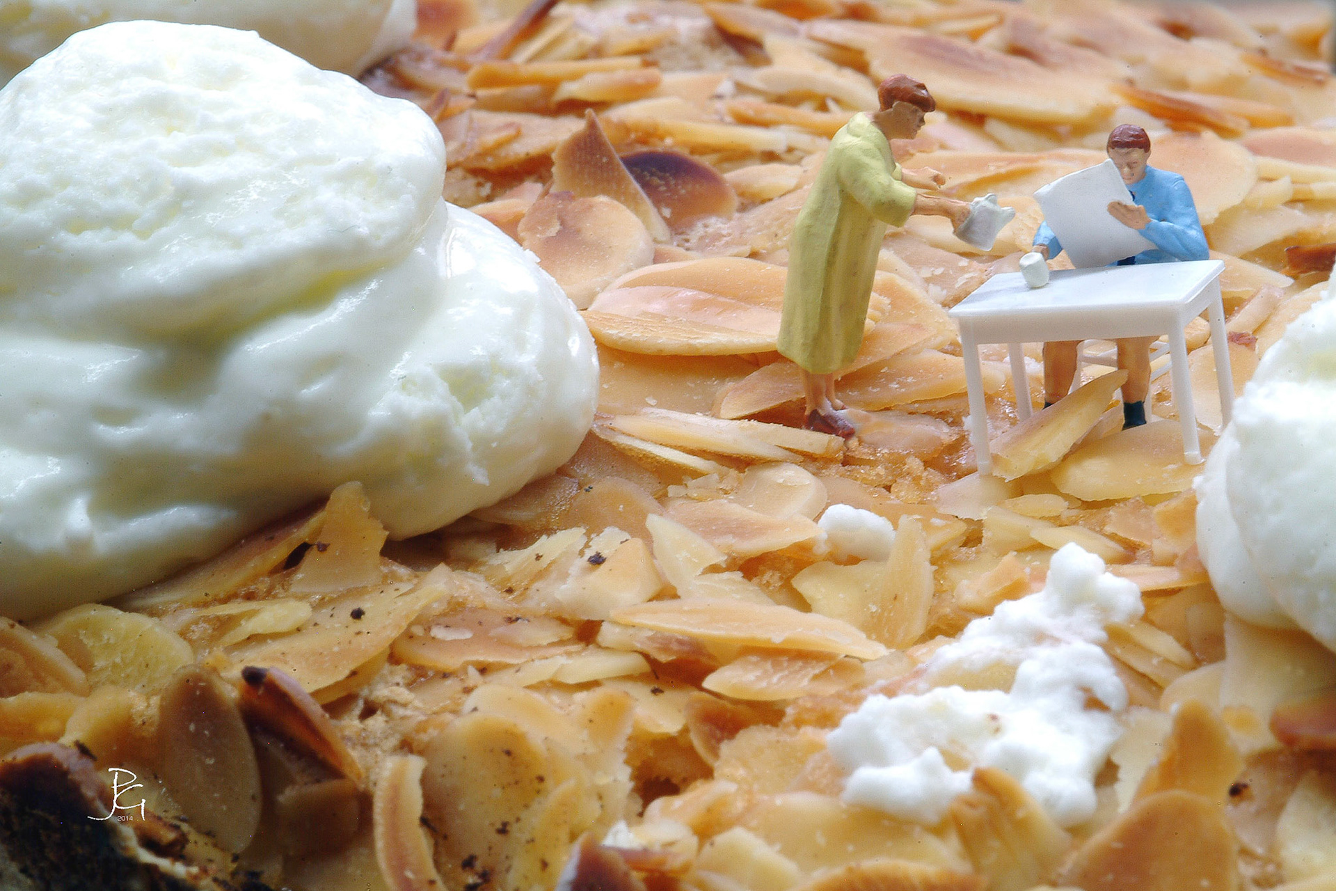 Frühstücks Szene