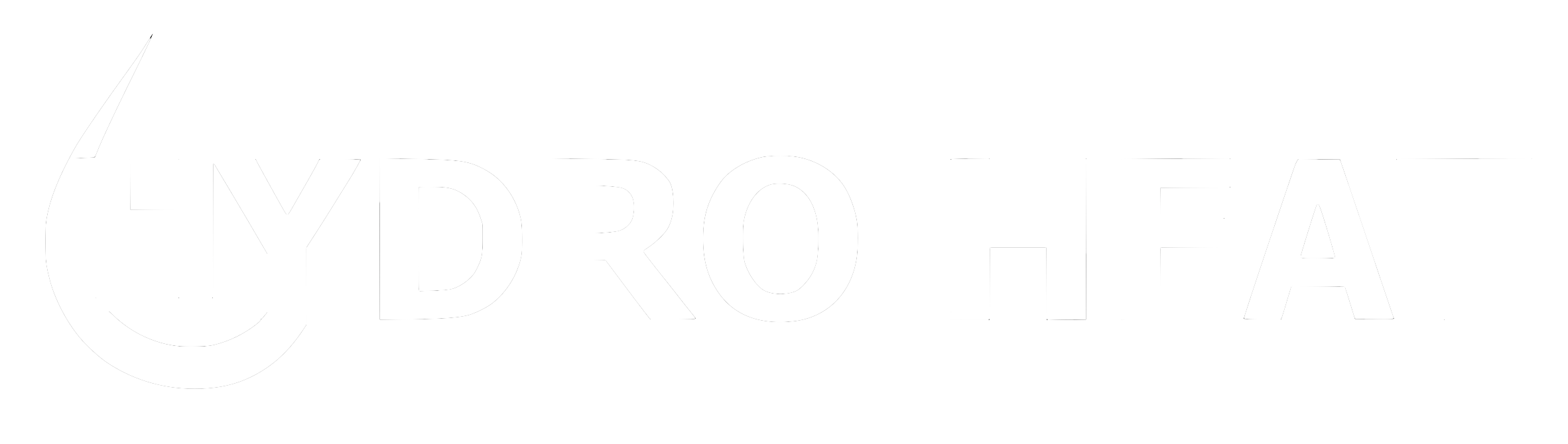 Hydroheat Logo in white