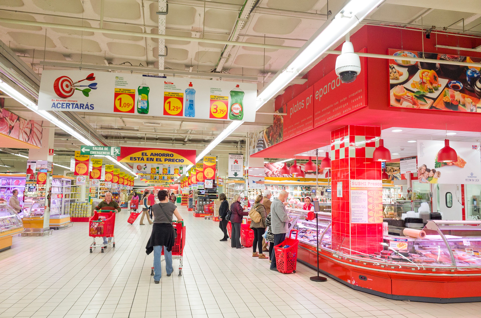 Alcampo supermarket, Madrid