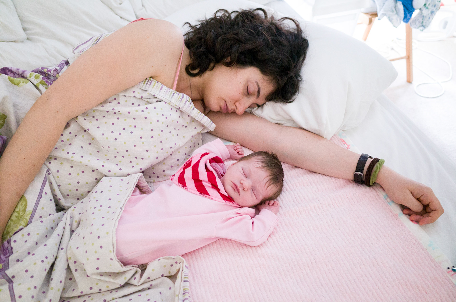 Mother and baby, London