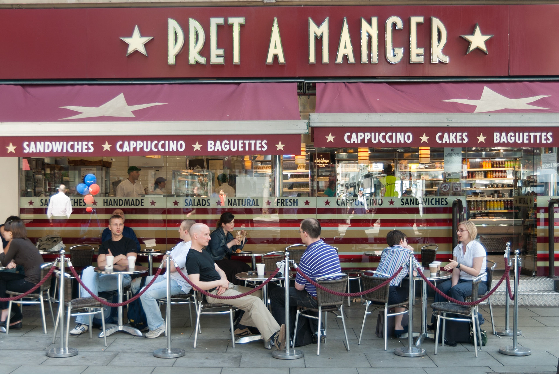 Pret A Manger, London