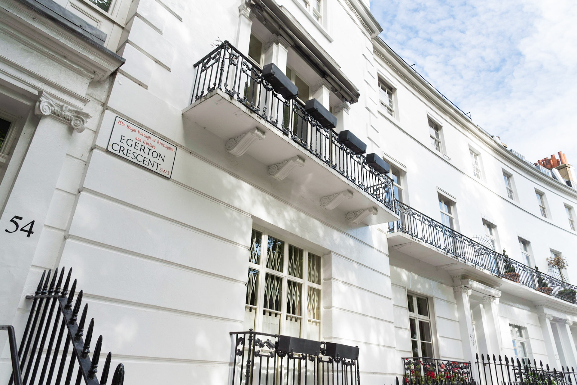 Egerton Crescent, Kensington and Chelsea, London, UK