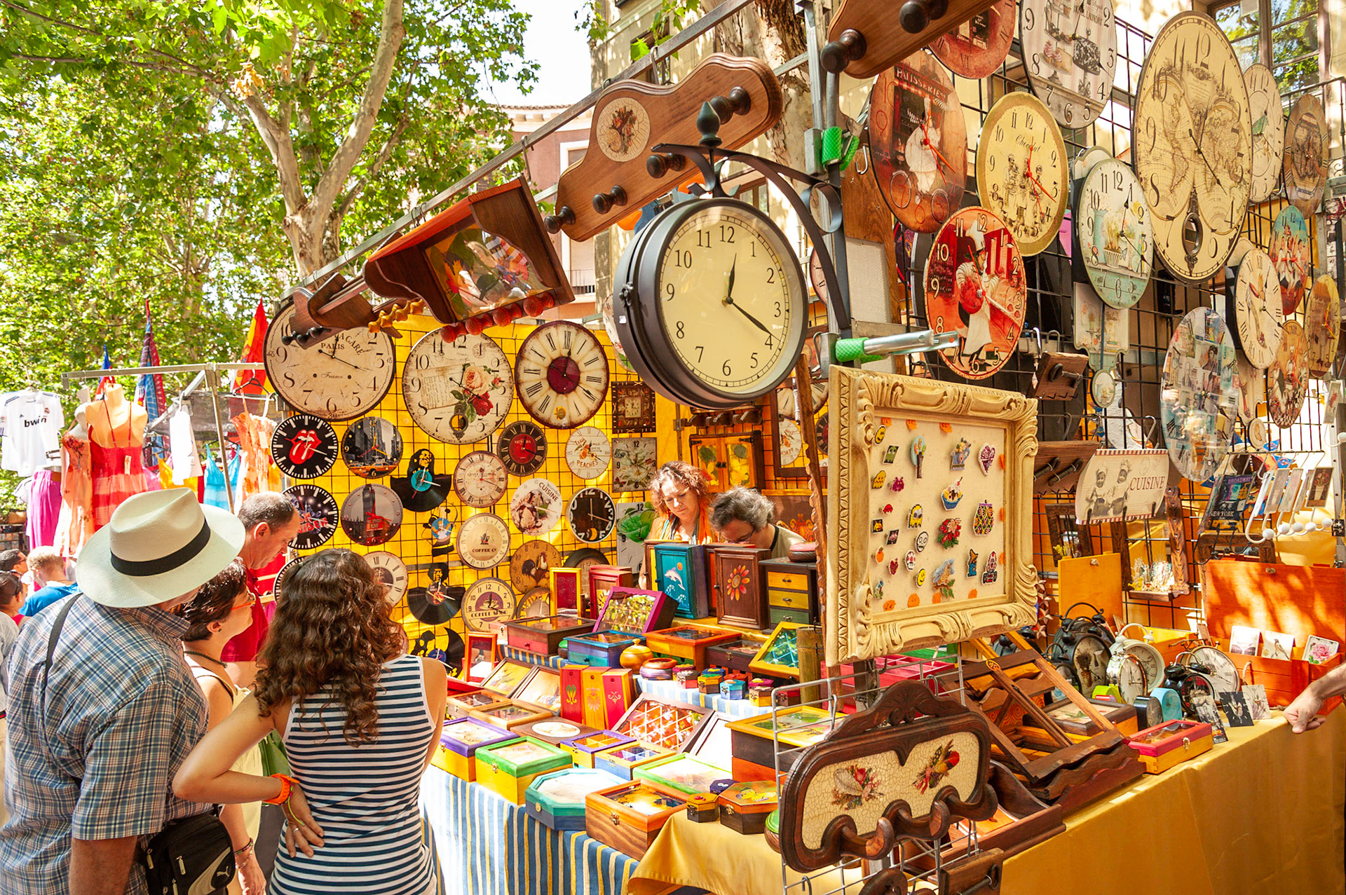 El Rastro, Madrid, Spain