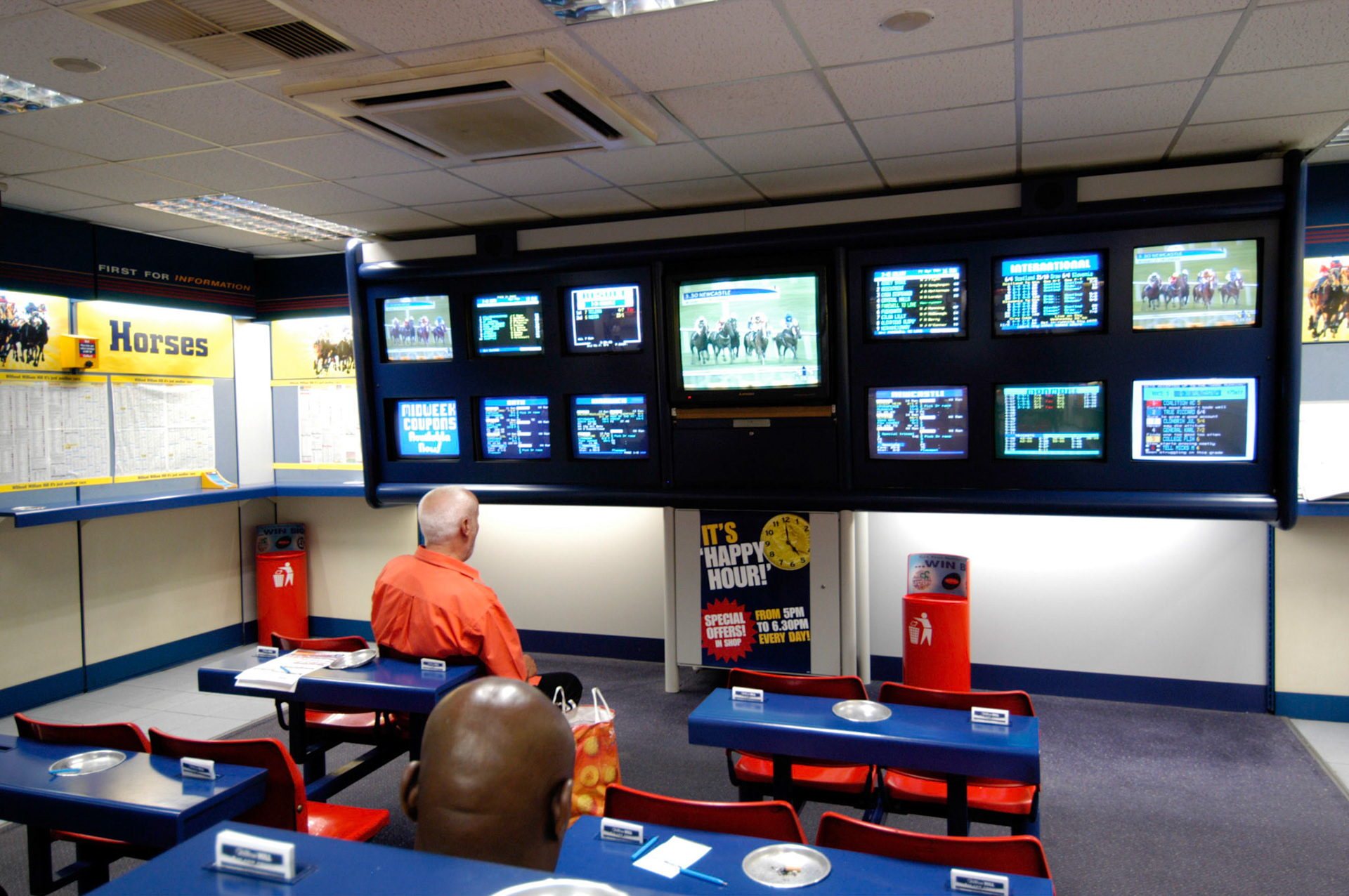 William Hill betting shop, London