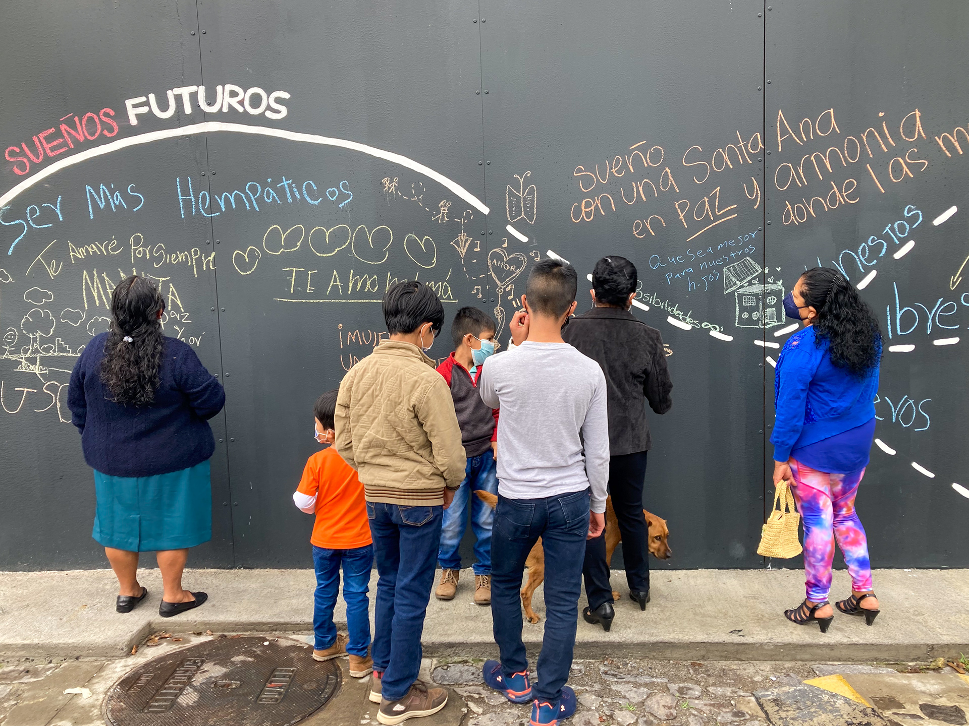 Community Mural La Nueva Fábrica, Santa Ana (2022). Photography: Mi Calle, Nuestra Calle