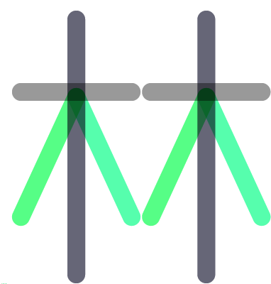 double wood logo
