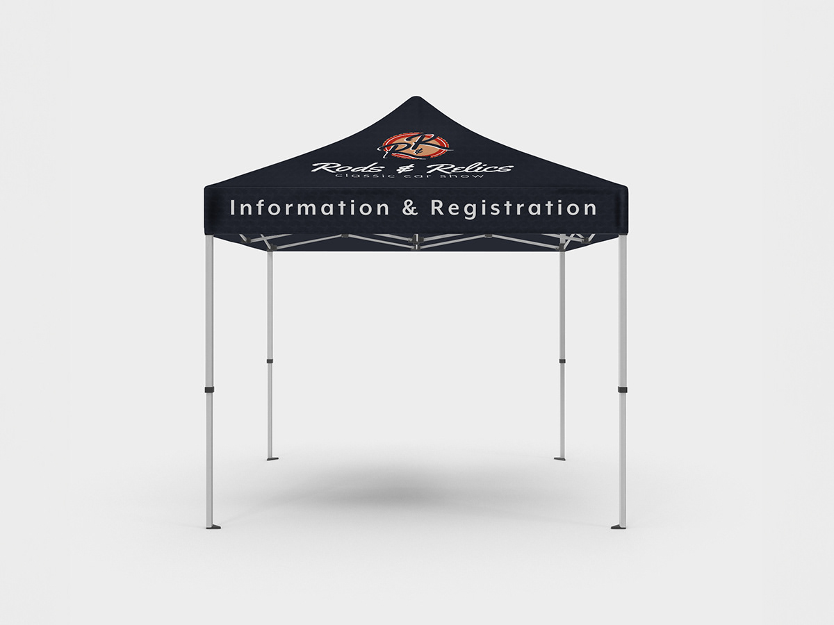 Experience – information and registration booth (10 x 15 x 1.3 ft.)