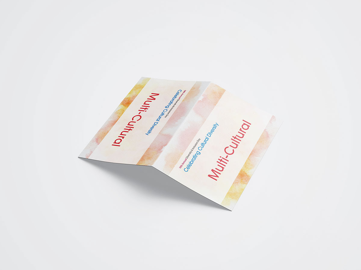 Print – cultural booth signage (5.5 x 8.5 in.)