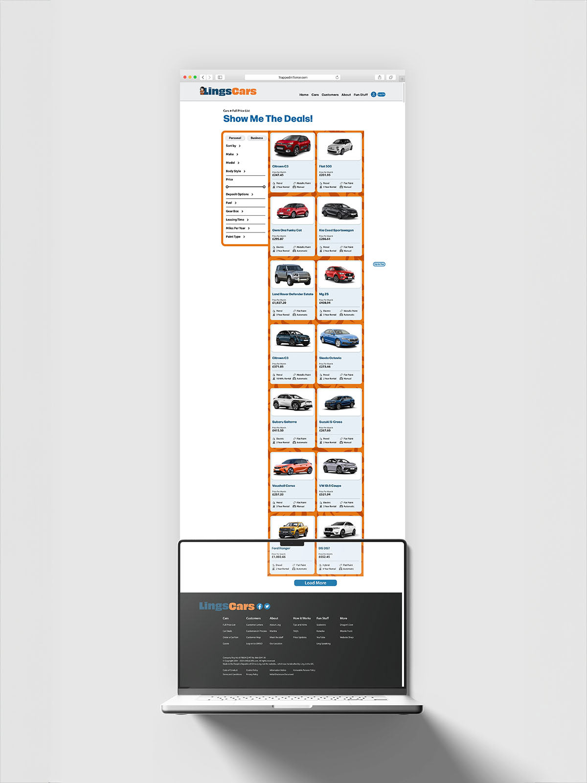 Website – purchase page (1920 px.)