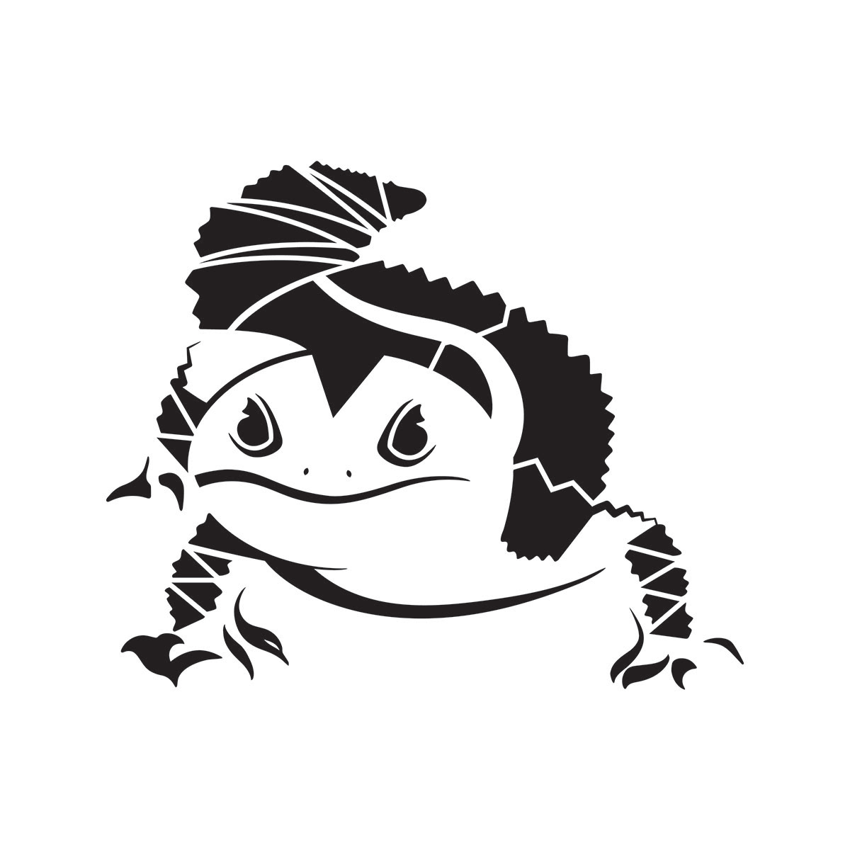 Gecko logo – volatile (5 x 5 in.)