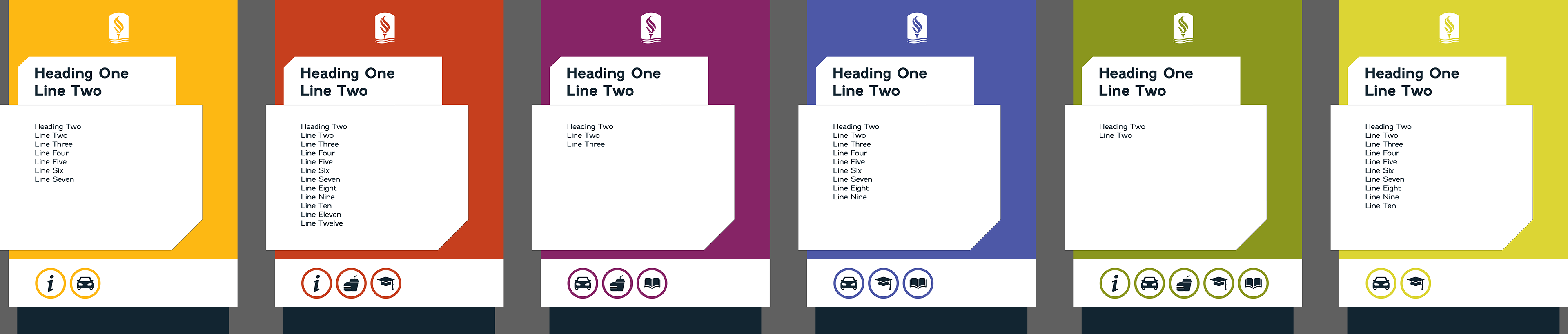 Campus signage – informational (29 x 41 in.)