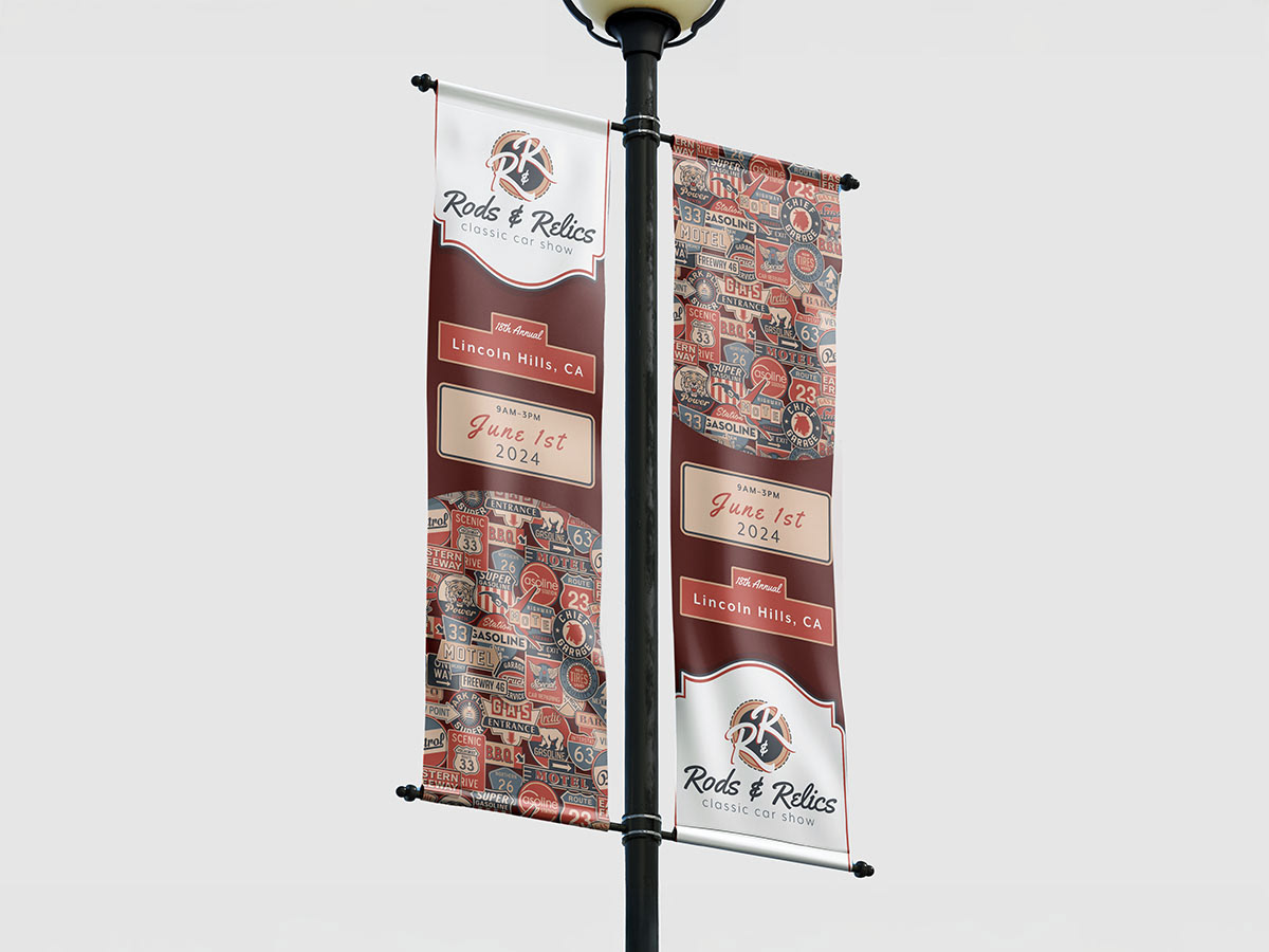 Waiting – environmental pole banners (20.51 x 72 in.)