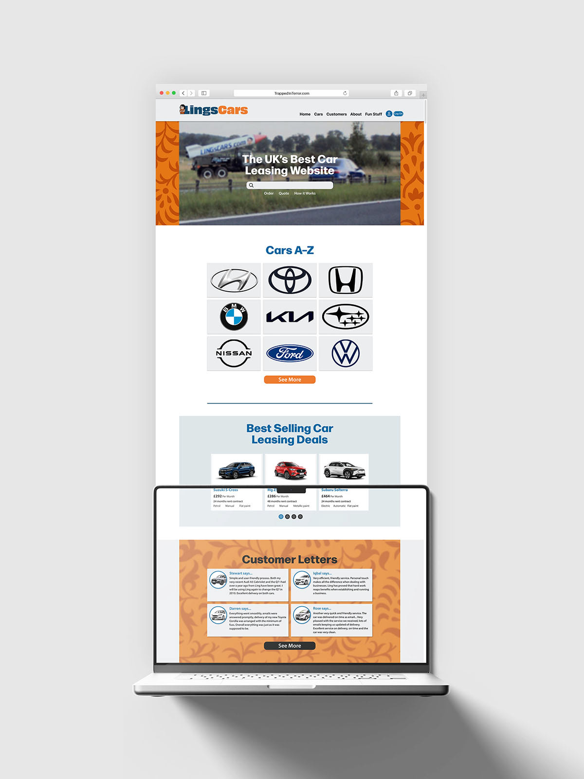 Website – homepage (1920 px.)