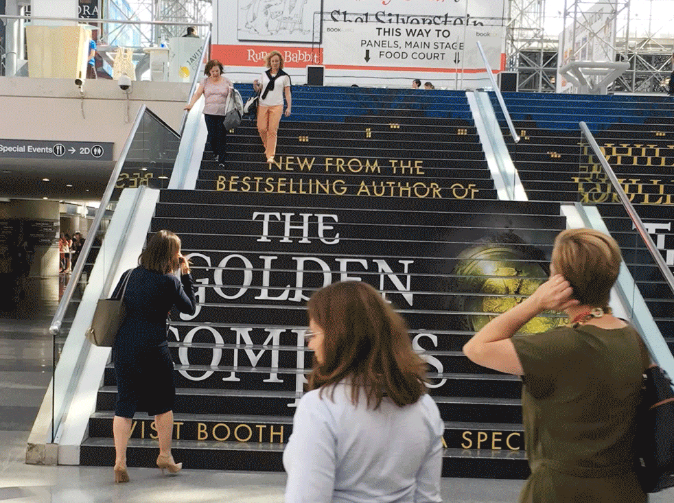 Stair Skin Design // New York Comic Con
