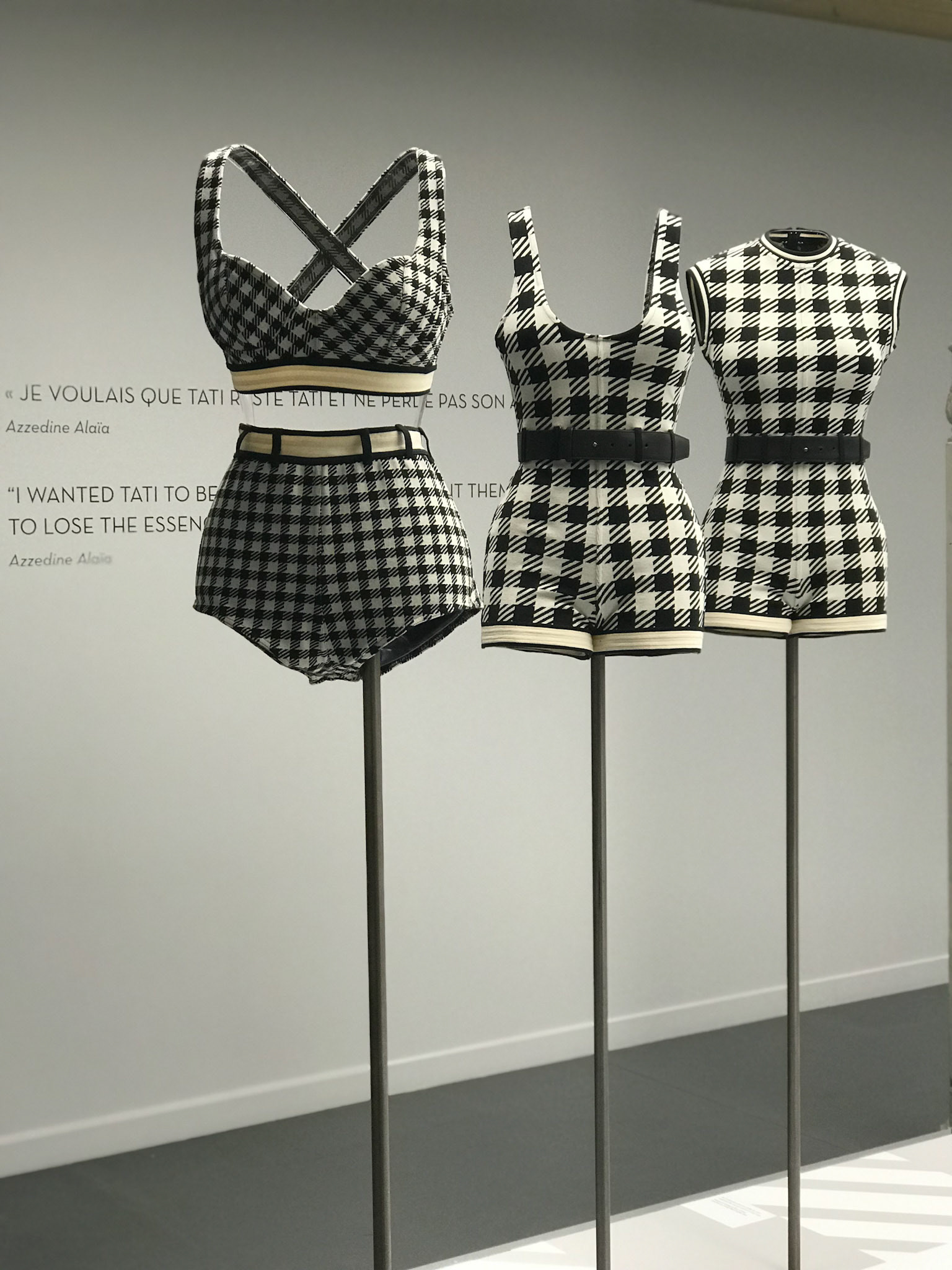 "ANOTHER WAY TO LOOK AT FASHION TACHI COLLECTION"@パリ アズディンアライアギャラリー