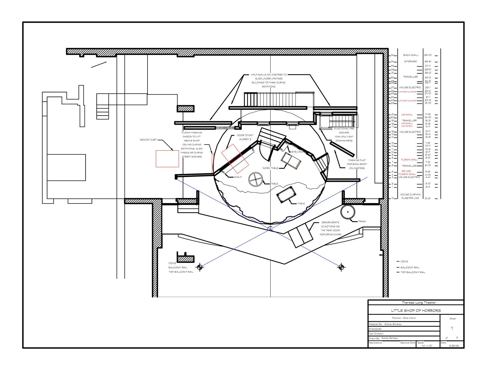 Shop Interior Floorplan