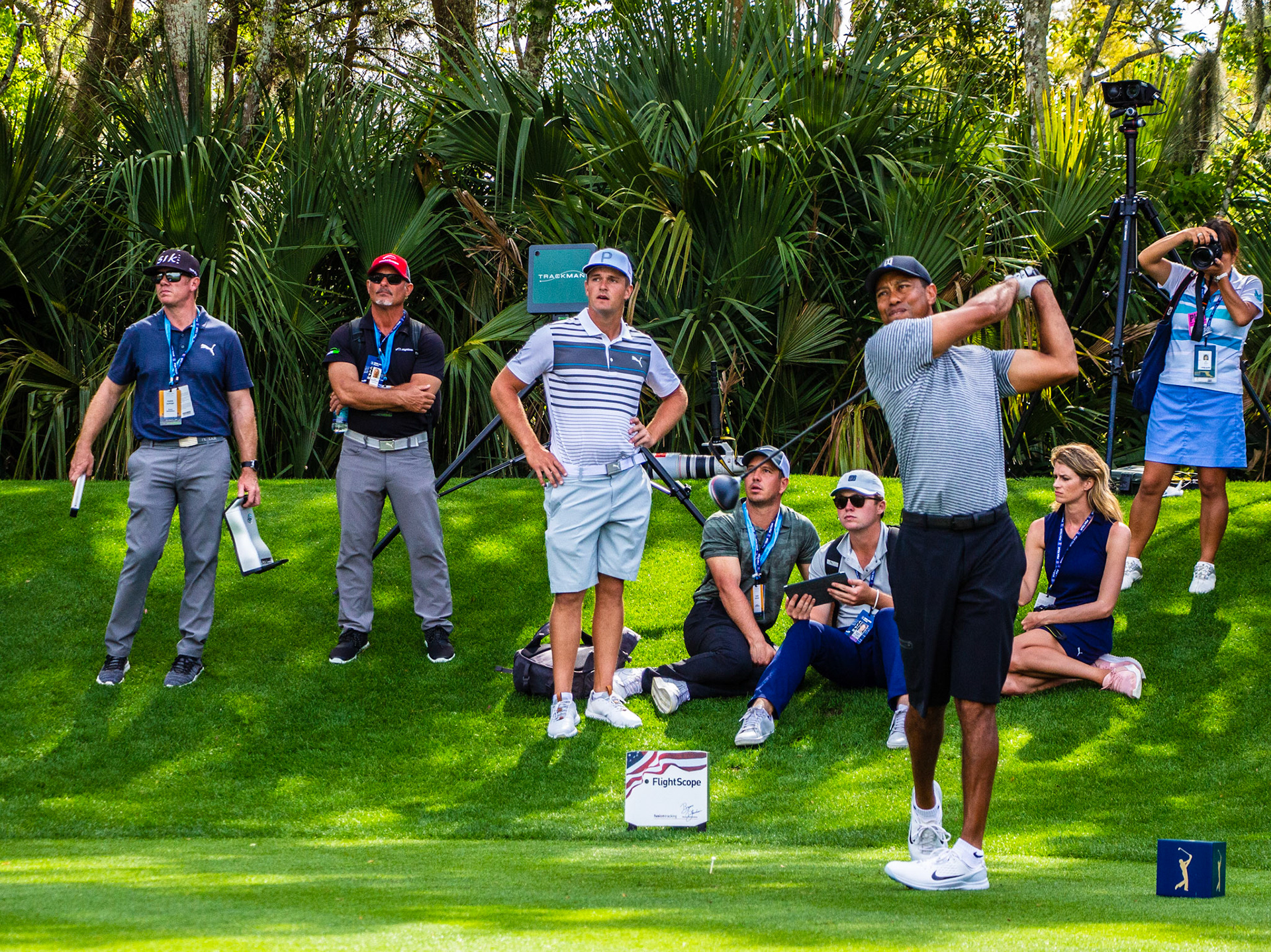 Tiger Woods at Sawgrass