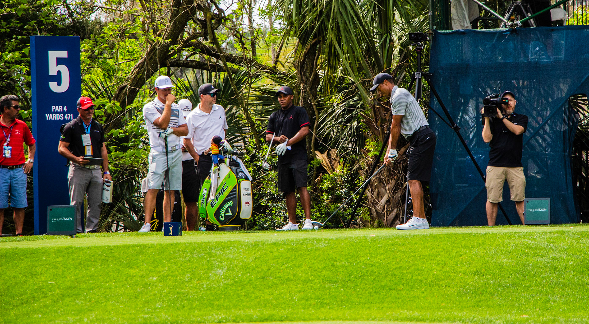 Tiger Woods at Sawgrass