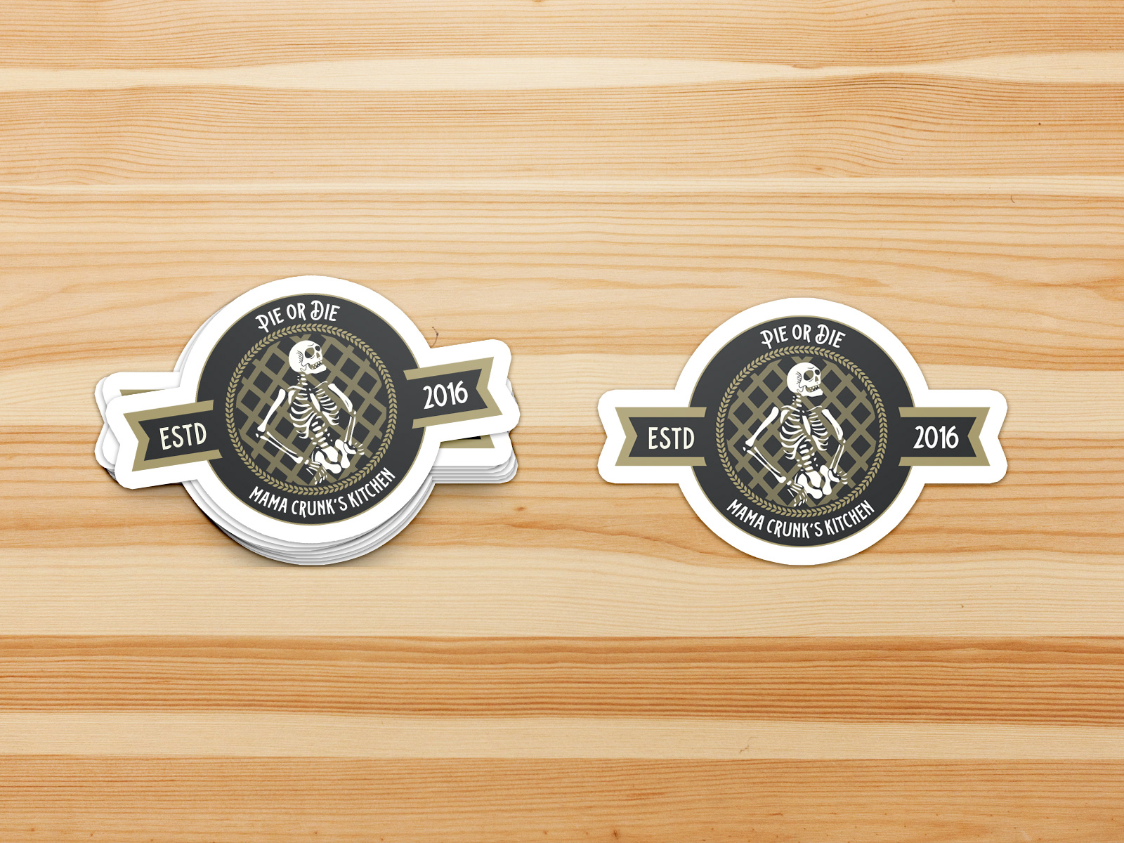 Sticker Mockups 3
